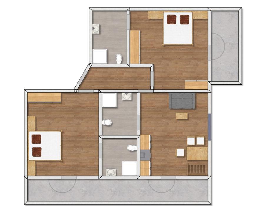 Apartments Pitztaler Nachtigall Арцль  Экстерьер фото